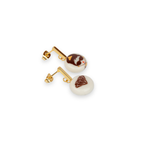 Pendientes Audrey barra acero