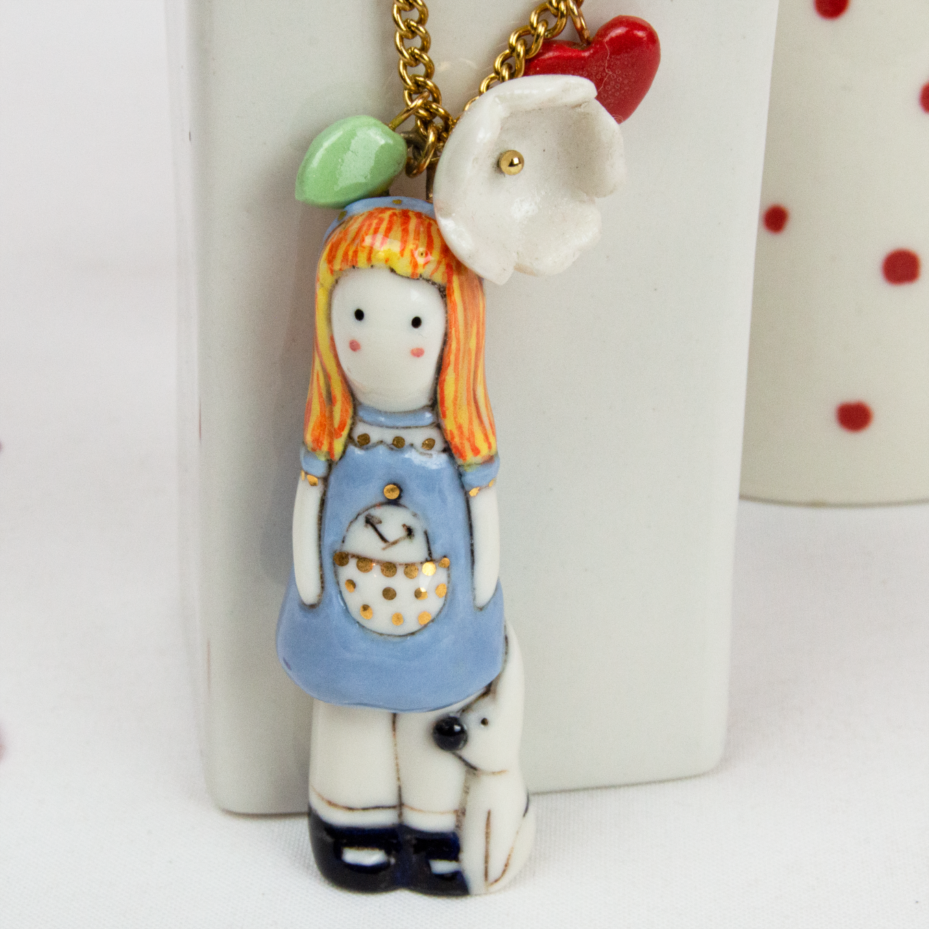 Colgante Alicia modelado