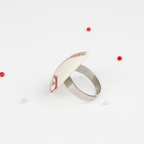 Anillo Alicia acero