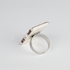 Anillo Guernica rectangular