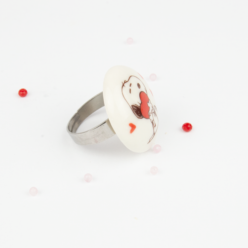 Anillo Sabueso porcelana