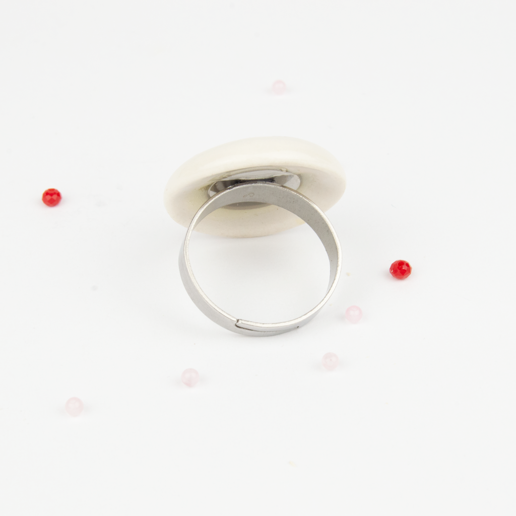 Anillo Sabueso porcelana