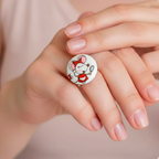 Anillo Ratita presumida acero