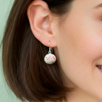 Pendientes Amapola gancho