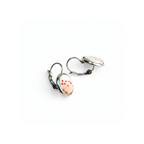 Pendientes Amapola acero