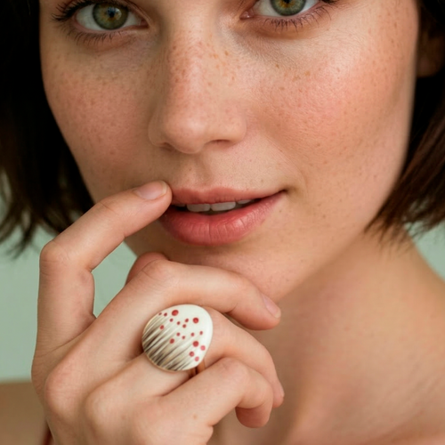 Anillo Amapola acero