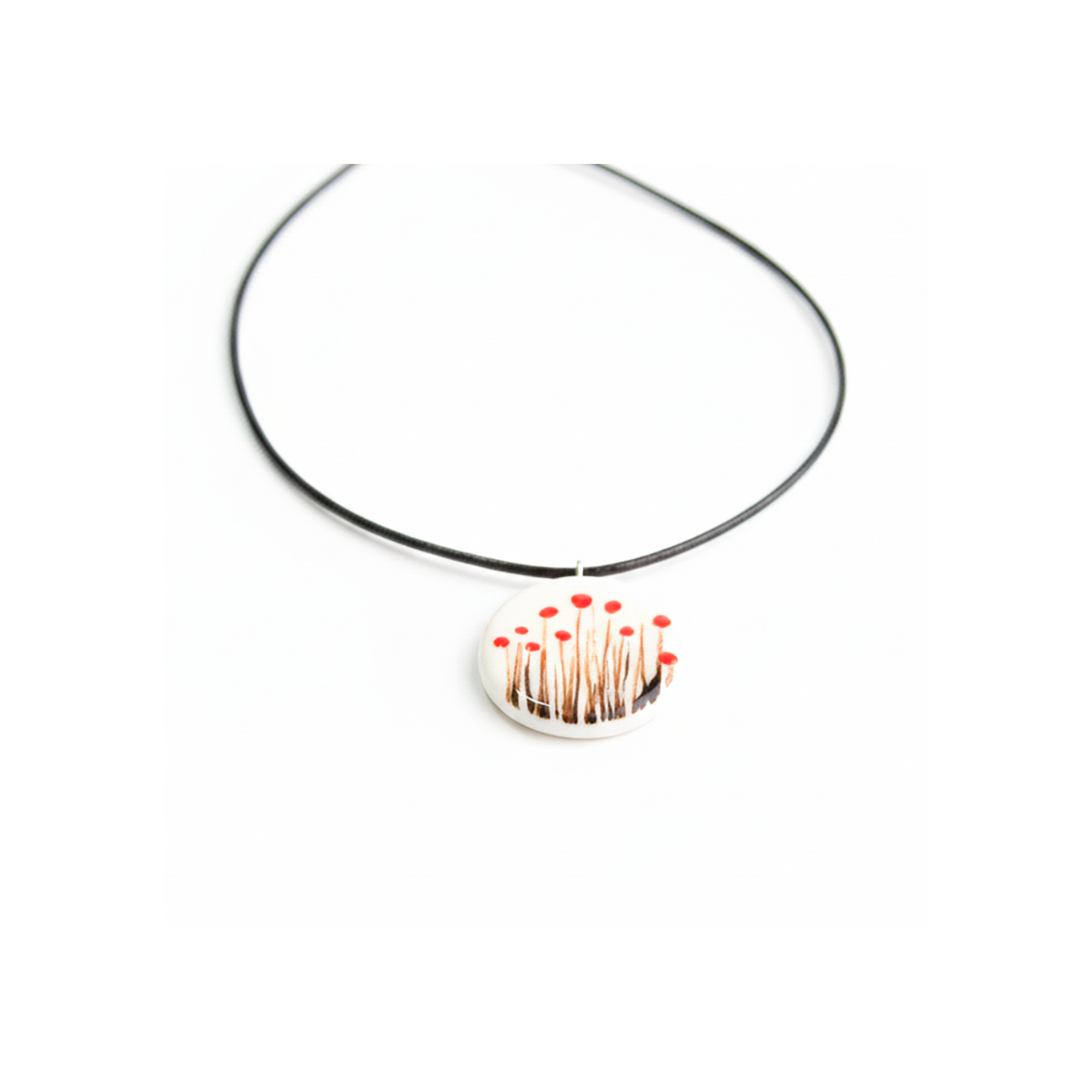 Colgante amapola mini