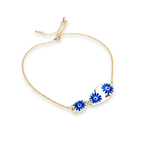 Colgante cobalto dos piezas