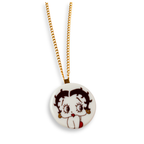 Colgante Betty Boop acero cadena