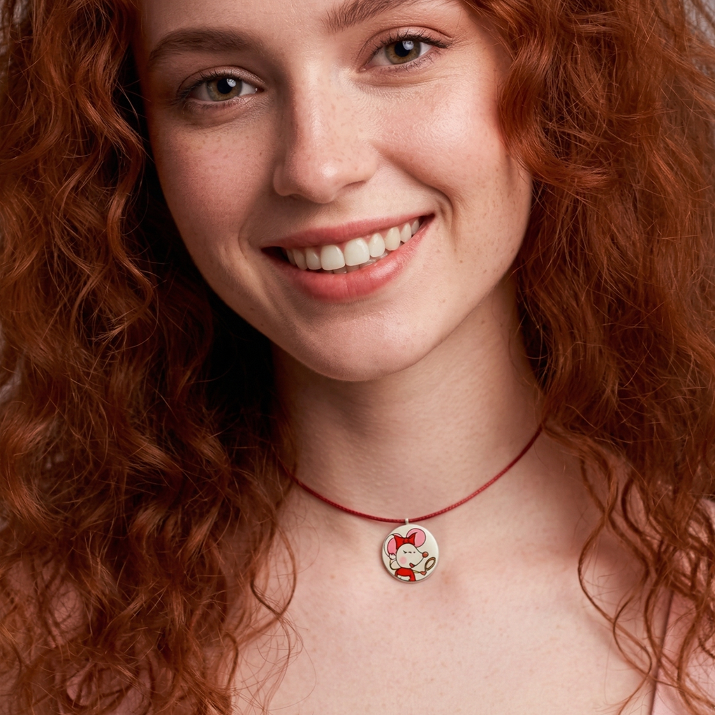 Colgante Ratita presumida mini