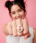 Anillo Caperucita feliz