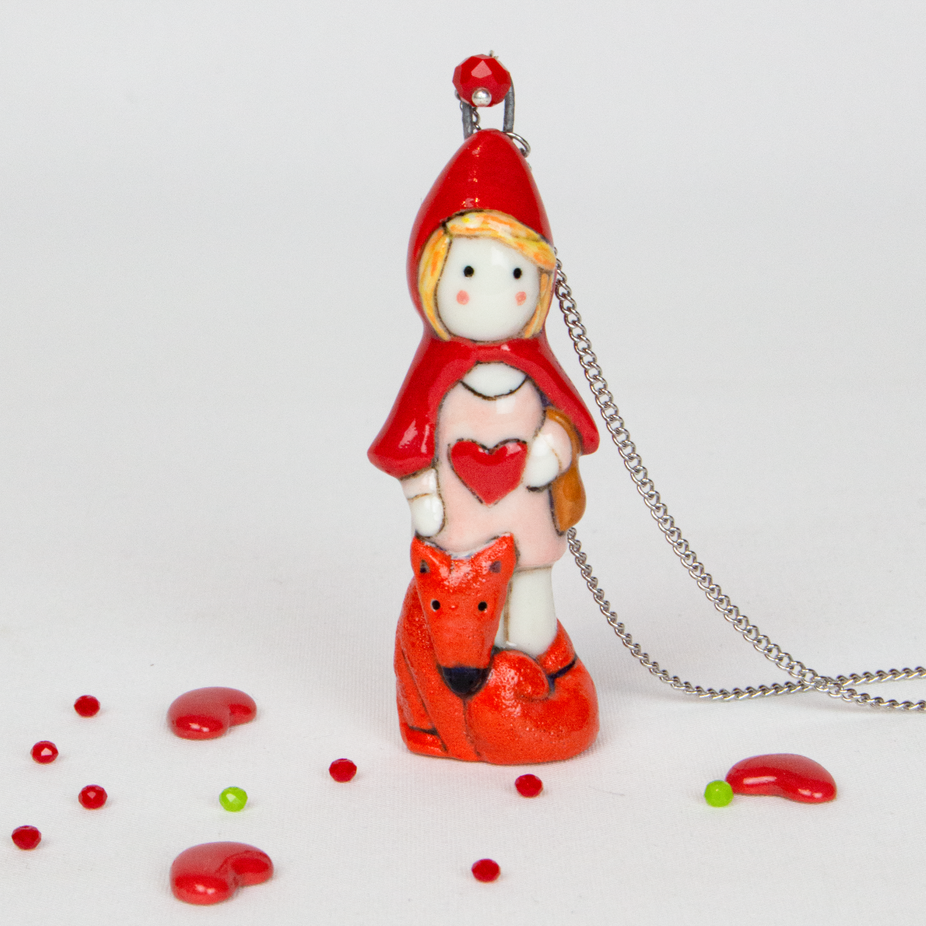 Colgante Caperucita modelado