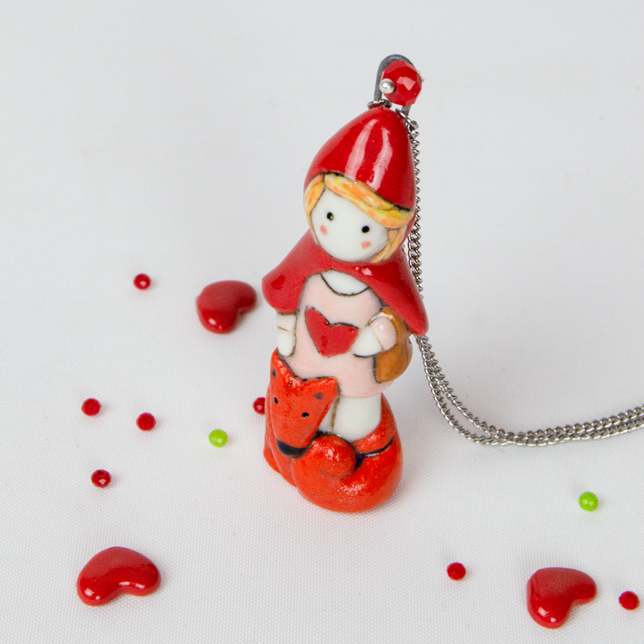 Colgante Caperucita modelado