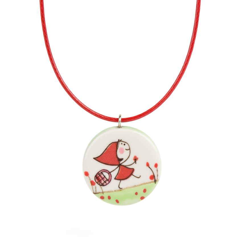Colgante Pq. Caperucita feliz. Mini