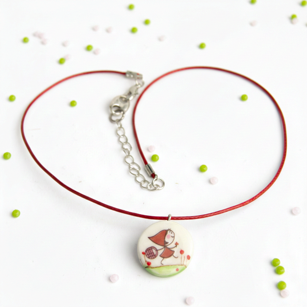 Colgante Pq. Caperucita feliz. Mini
