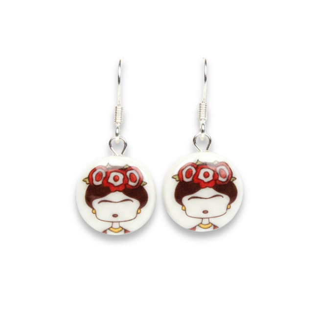 Pendientes Frida gancho