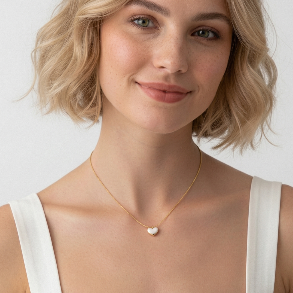 Colgante oro corazón mini