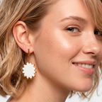 Pendientes estrella oro largos