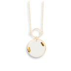 Colgante oro redondo con aro