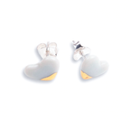 Pendientes oro mini corazón