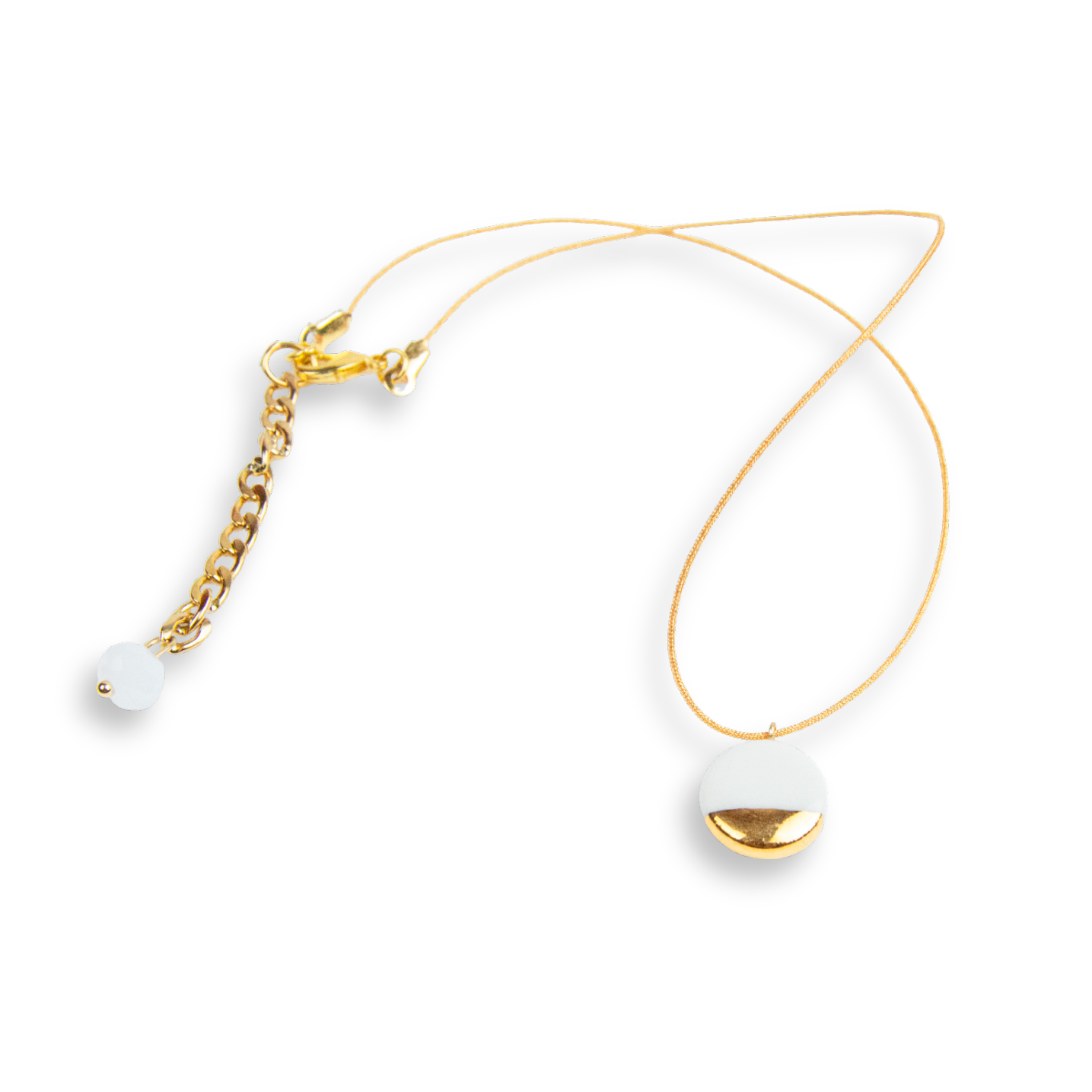 Colgante oro mini redondo