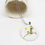 Colgante Md Principito acero cadena