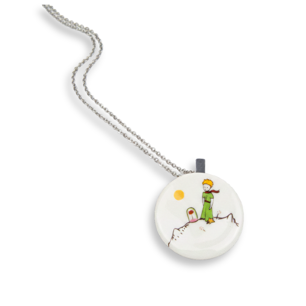 Colgante Md Principito acero cadena