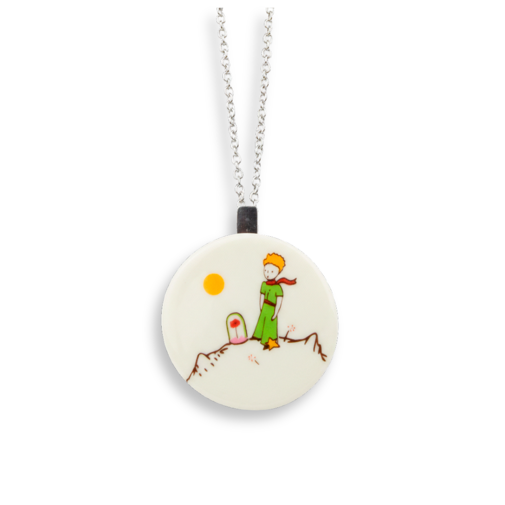 Colgante Md Principito acero cadena