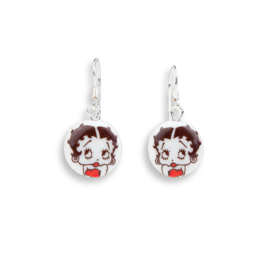 Pendientes Betty Boop gancho