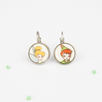 Pendientes Campanilla acero