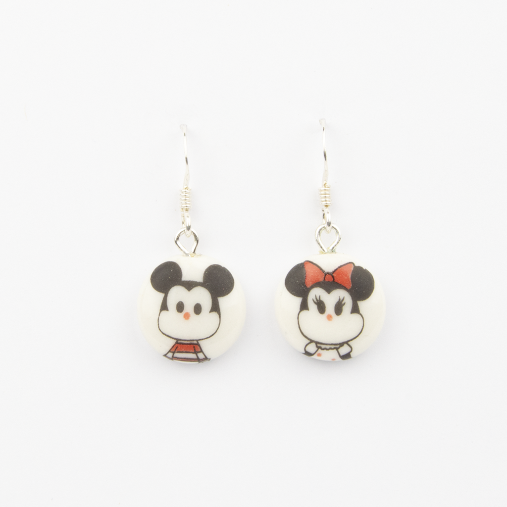 Pendientes mickey gancho