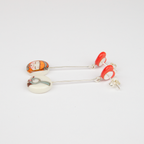 Pendientes Alicia corazón largos