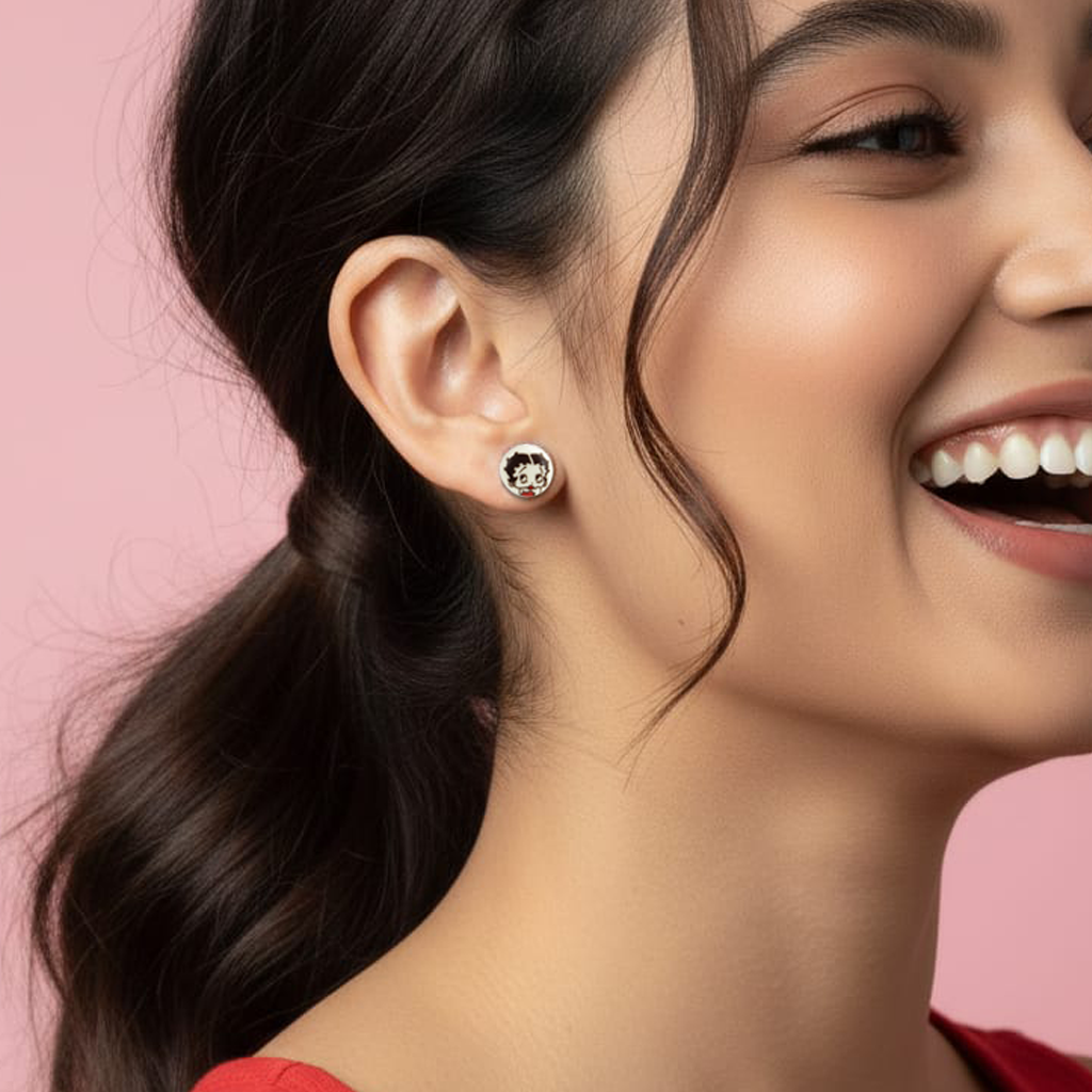 Pendientes Betty Boop mini