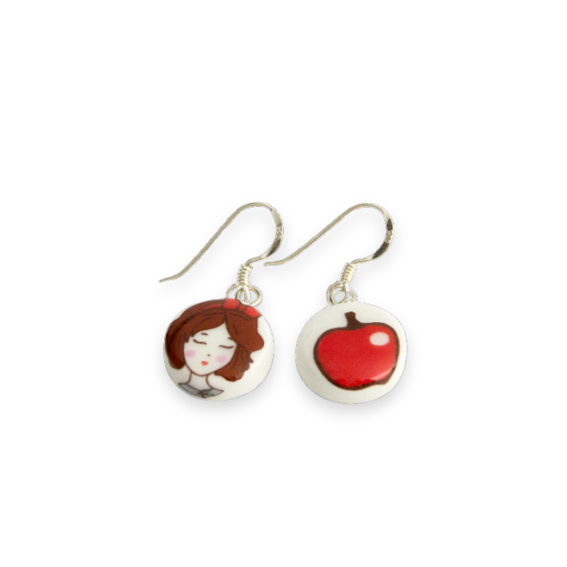 Pendientes gancho Blancanieves