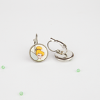 Pendientes Campanilla acero