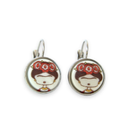 Pendientes Frida acero