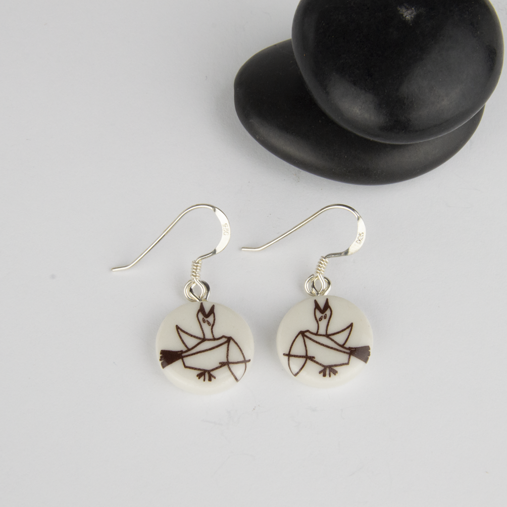 Pendientes paloma Guernica gancho