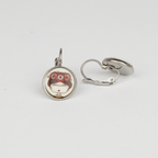 Pendientes Frida acero