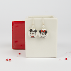 Pendientes mickey gancho