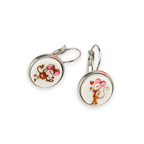 Pendientes Ratita Presumida acero