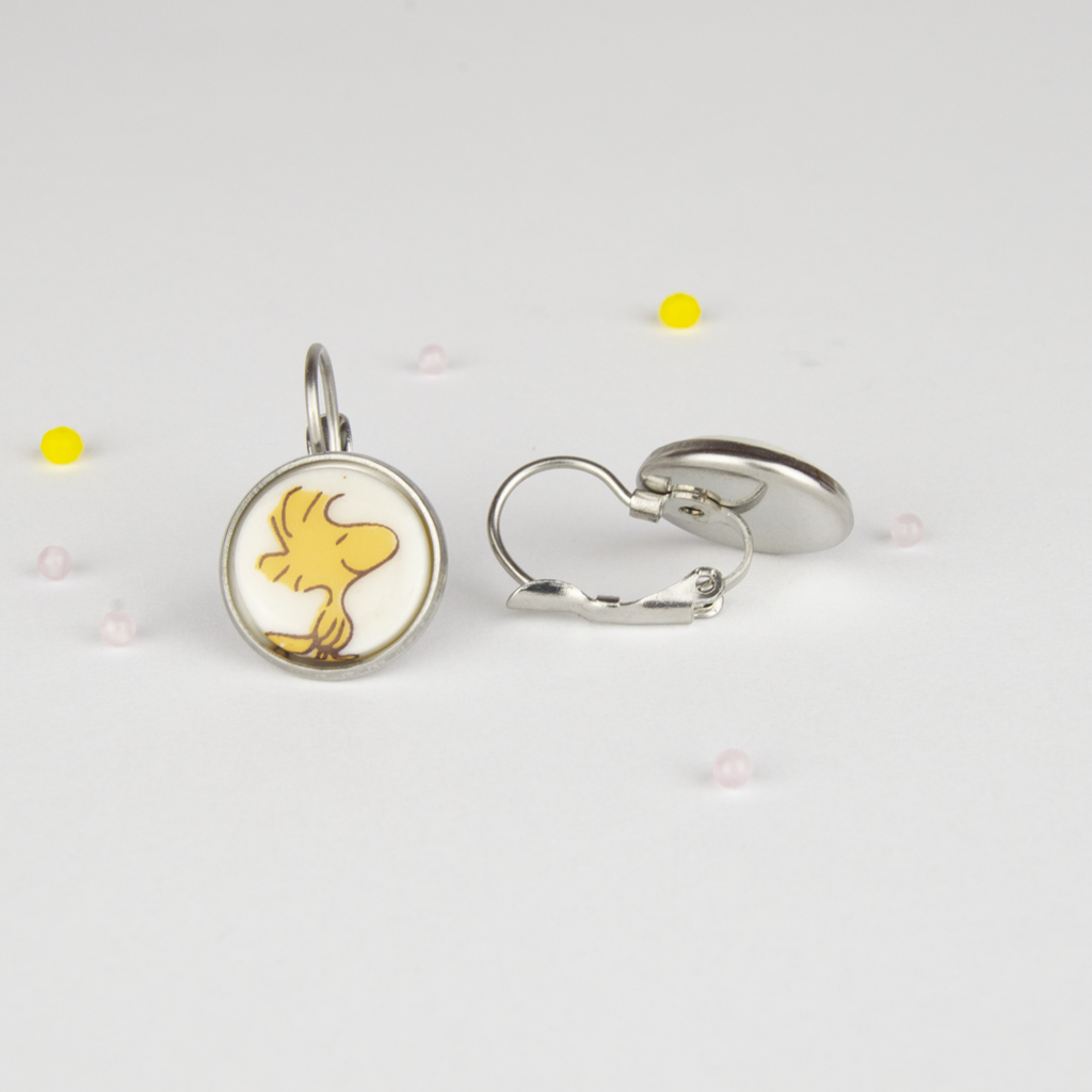 Pendientes Sabueso acero