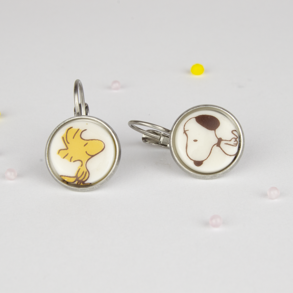Pendientes Sabueso acero