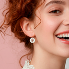 Pendientes Ratita Presumida acero