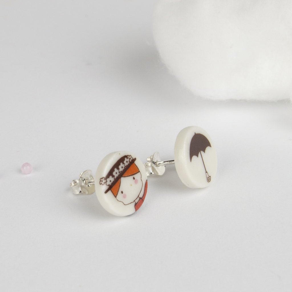 Pendientes Mary Poppins mini