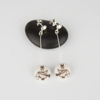Pendientes paloma Guernica largos
