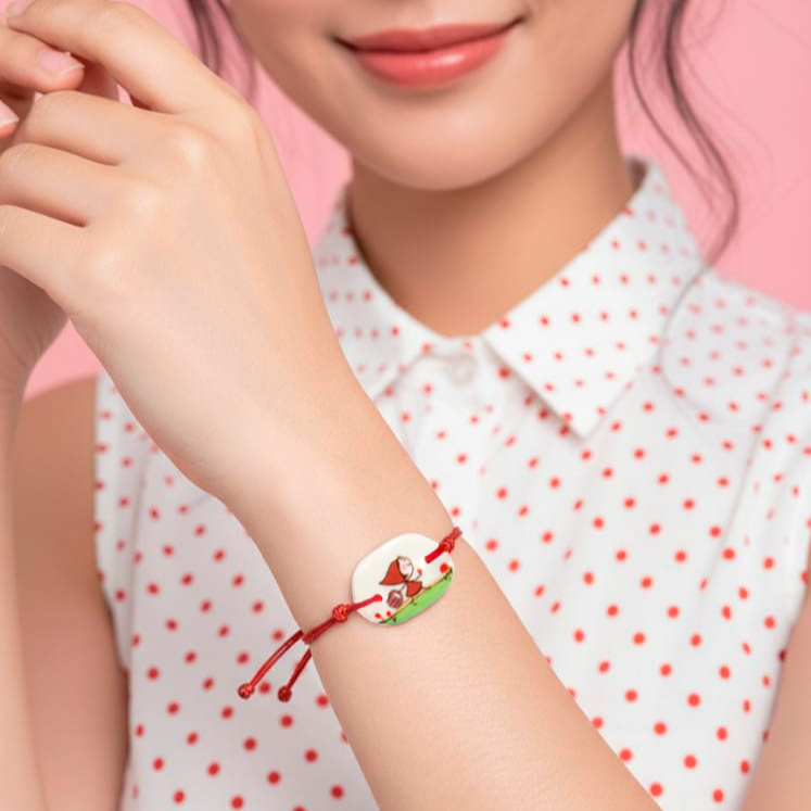 Pulsera Caperucita feliz