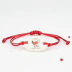 Pulsera Sabueso porcelana