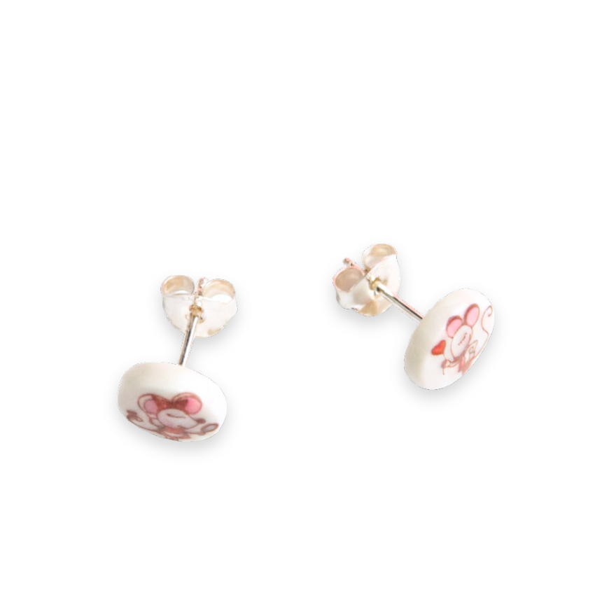 Pendientes Ratita presumida mini