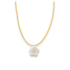 Colgante flor oro mini