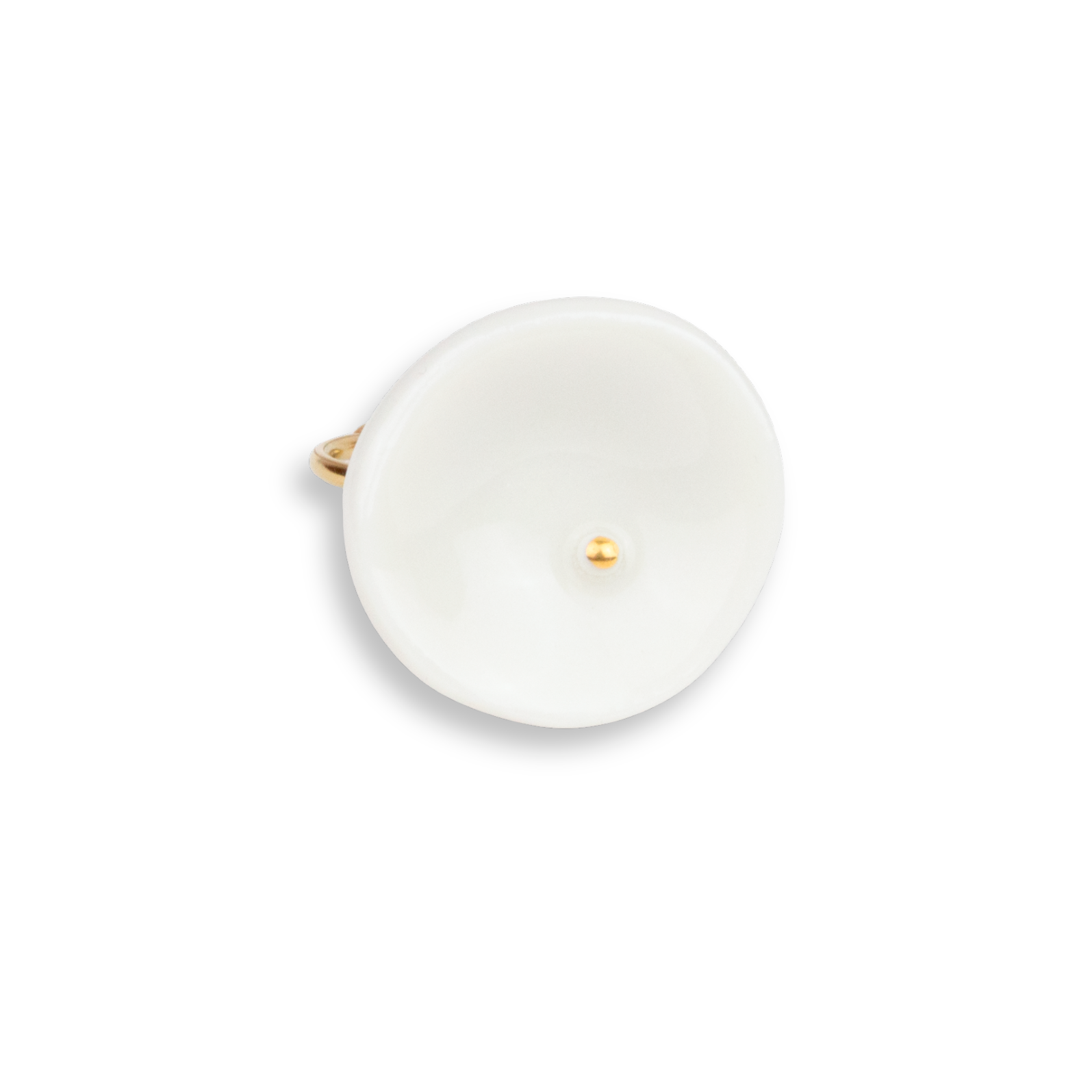 Anillo punto oro redondo